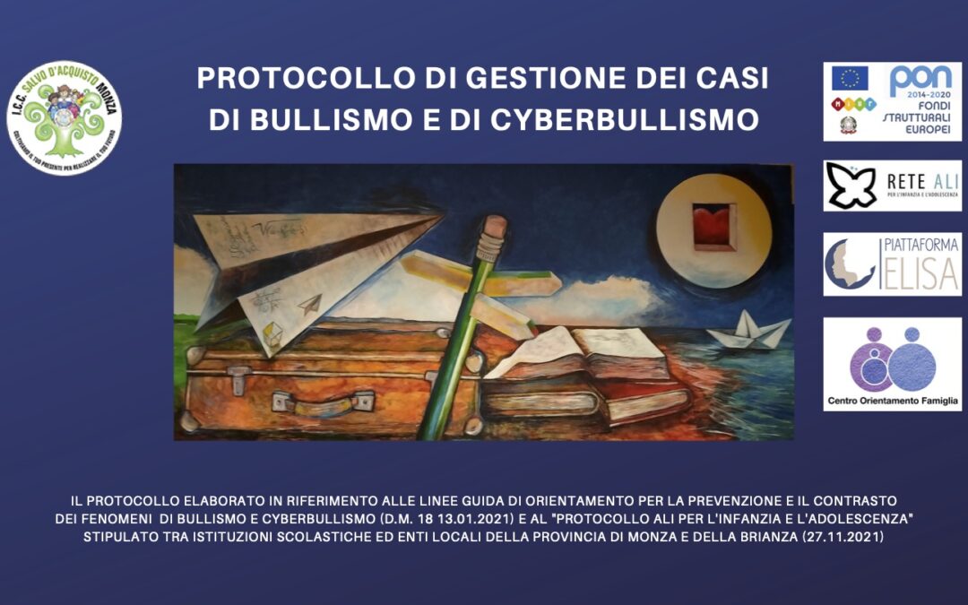 PROTOCOLLO DI GESTIONE DEI CASI DI BULLISMO E DI CYBERBULLISMO