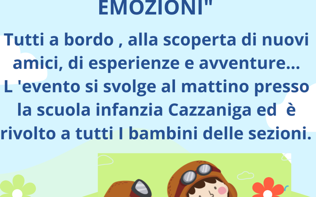 Un viaggio di nuove emozioni…